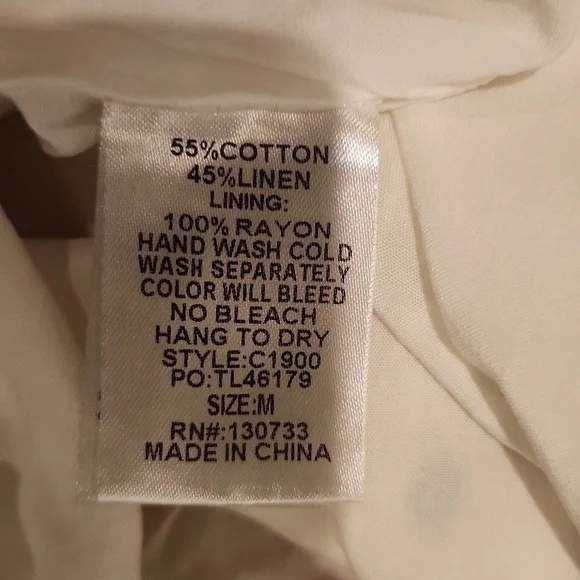 Umgee SZ M Embroidered Floral Skirt - Picture 8 of 8